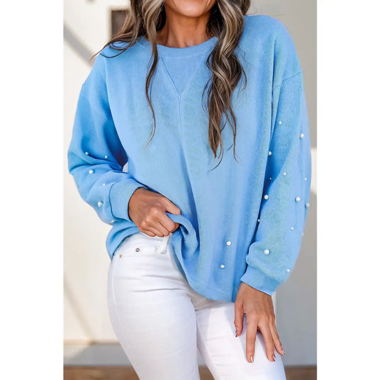 Pre-Order Blue Pearl Sweater