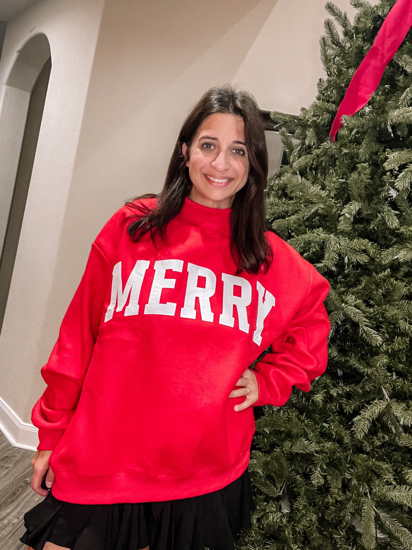 Reversible Merry Sweatshirt
