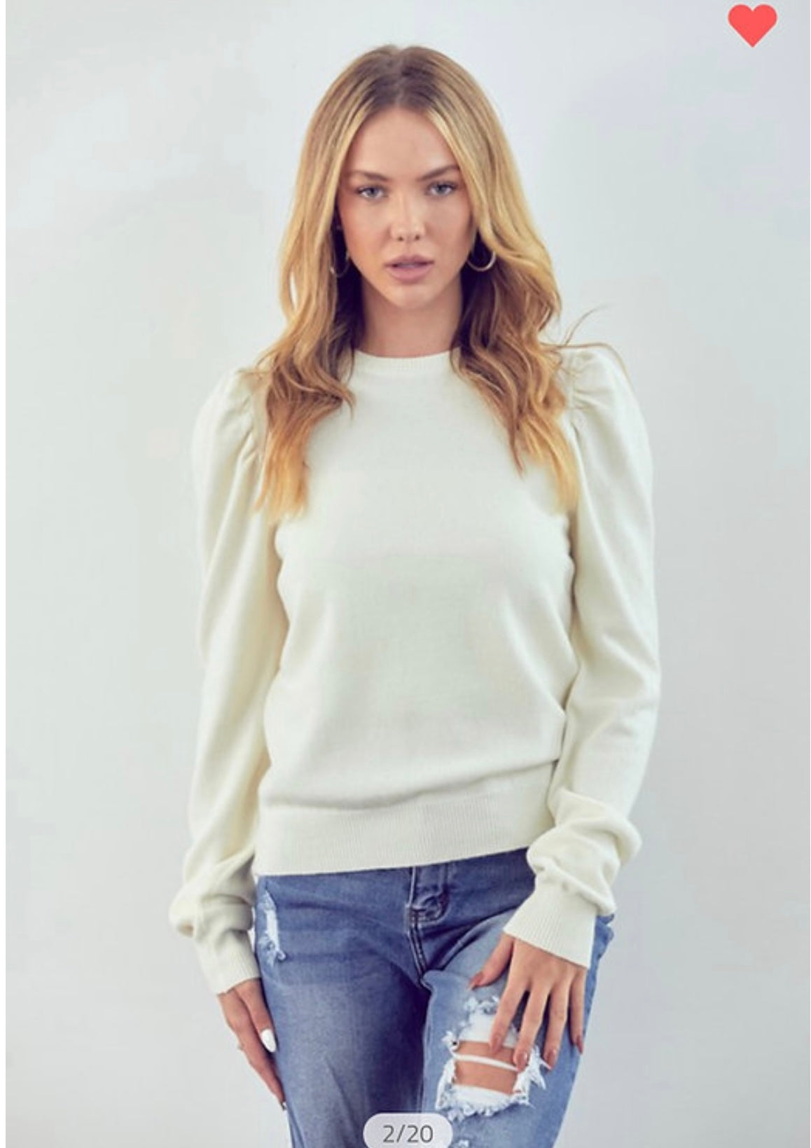 Puff Sleeved Sweater